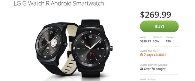 03/03/2015 10_21_24-LG G Suivre R Android Smartwatch _ Groupon